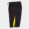 Joma Championship VII Bermuda Shorts - Black / Yellow