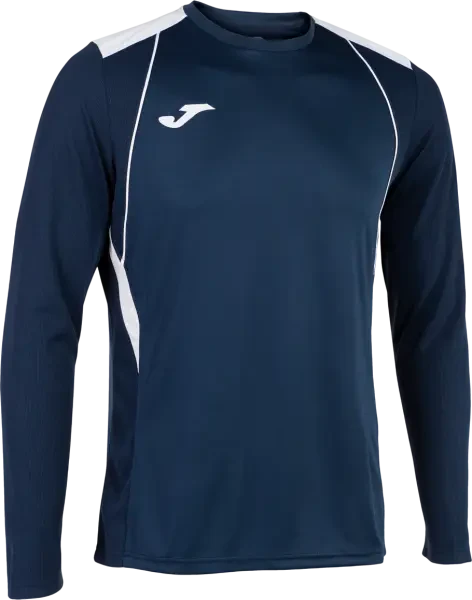 Joma Championship VII L/S T-Shirt - Navy / White