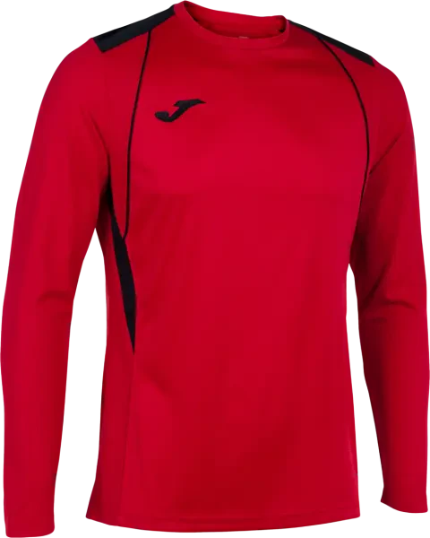 Joma Championship VII L/S T-Shirt - Red / Black