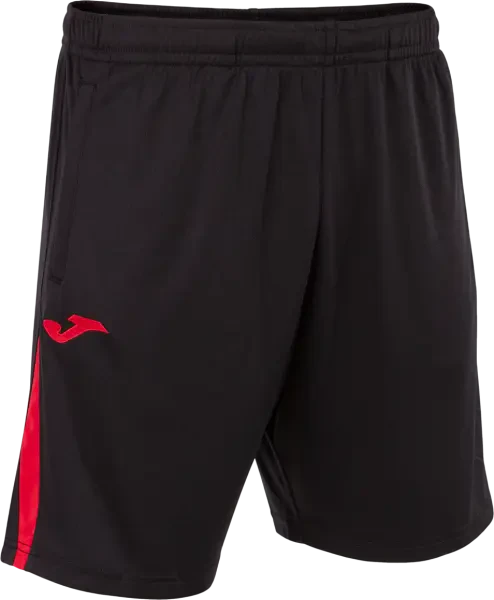 Joma Championship VII Bermuda Shorts - Black / Red