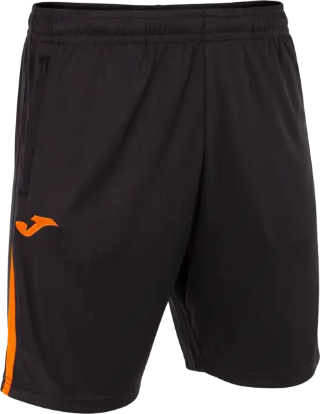 Joma Championship VII Bermuda Shorts - Black / Orange