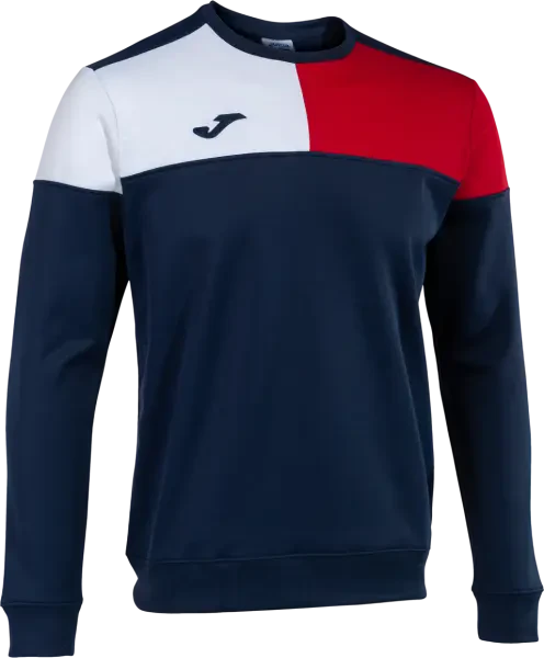 Joma Crew V Sweatshirt - Navy / Red / White