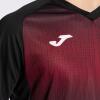 Joma Tiger V Shirt - Black / Burgundy