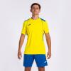 Joma Championship VII T-Shirt - Yellow / Royal