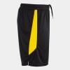 Joma Glasgow Shorts - Black / Yellow