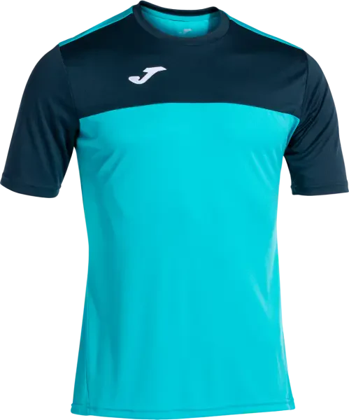 Joma Winner Shirt - Fluor Turquoise / Navy