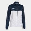 Joma Montreal Women's Full Zip Sweatshirt - White / Navy