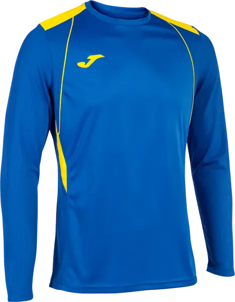 Joma Championship VII L/S T-Shirt - Royal / Yellow