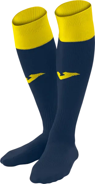 Joma Calcio 24 Socks - Dark Navy / Yellow