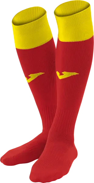 Joma Calcio 24 Socks - Red / Yellow