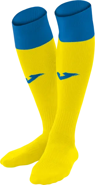 Joma Calcio 24 Socks - Yellow / Royal