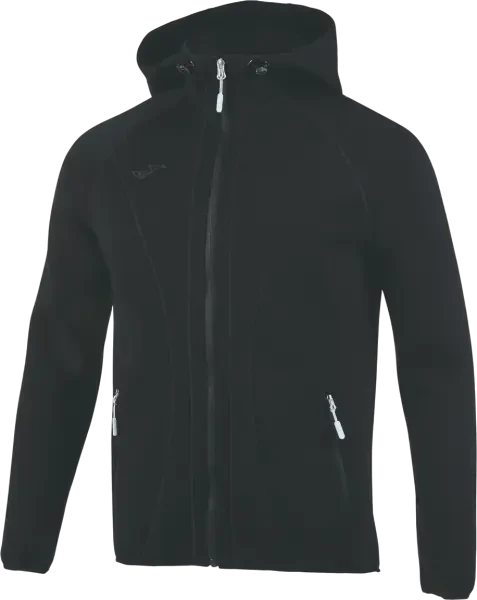 Joma Basilea Softshell Hooded Jacket - Black