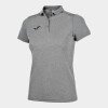 Joma Hobby Women's Polo Shirt- Melange Grey