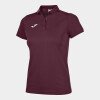 Joma Hobby Women's Polo Shirt- Burgundy