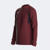 Joma Winner III 1/4 Zip Sweatshirt - Burgundy / Black