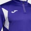 Joma Winner III 1/4 Zip Sweatshirt - Violet / White