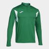 Joma Winner III 1/4 Zip Sweatshirt - Green / White