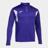 Joma Winner III 1/4 Zip Sweatshirt - Violet / White