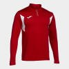 Joma Winner III 1/4 Zip Sweatshirt - Red / White