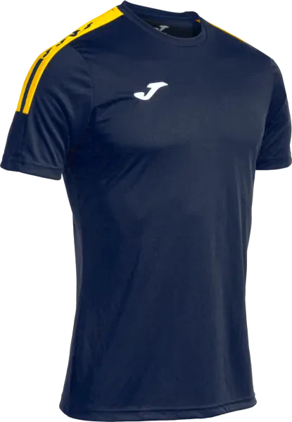 Joma Olimpiada Eco Essential T-Shirt - Navy / Yellow