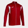 Joma Winner III Full Zip Top - Red / White