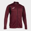 Joma Winner III Full Zip Top - Burgundy / Black