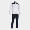 Joma Toledo Tracksuit - White / Dark Navy