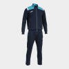 Joma Toledo Tracksuit - Dark Navy / Fluor Turquoise