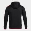 Joma Olimpiada Zip Hoodie - Black / Red