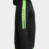 Joma Olimpiada Zip Hoodie - Black / Fluor Green