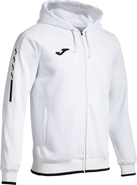 Joma Olimpiada Zip Hoodie - White