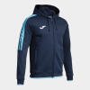 Joma Olimpiada Zip Hoodie - Navy / Fluor Turquoise