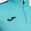 Joma Olimpiada 1/4 Zip Sweatshirt - Fluor Turquoise / Navy