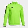 Joma Olimpiada 1/4 Zip Sweatshirt - Fluor Green / Black