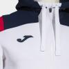 Joma Toledo Hoodie Jacket - White / Navy