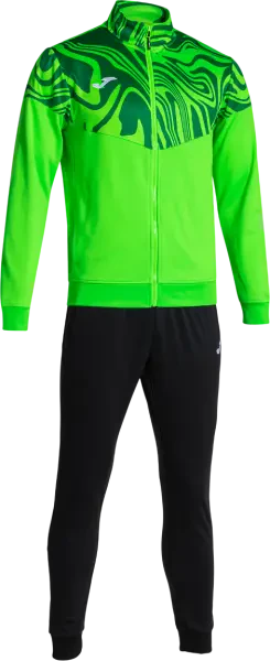 Joma Lion II Tracksuit - Fluor Green / Black