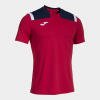 Joma Toledo T-Shirt - Red / Dark Navy