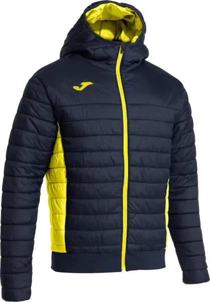 Joma Urban V Bomber Jacket - Dark Navy / Yellow