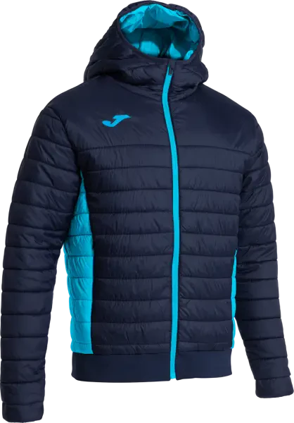 Joma Urban V Bomber Jacket - Dark Navy / Fluor Turquoise