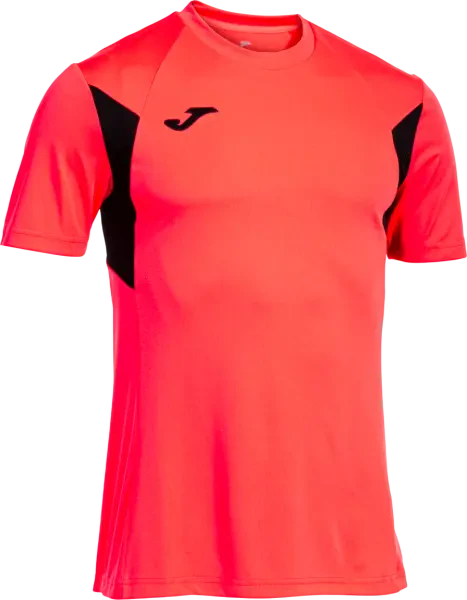 Joma Winner III T-Shirt - Coral / Black