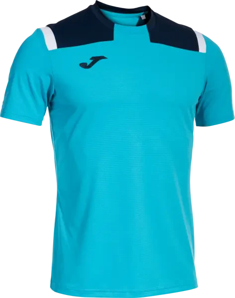 Joma Toledo T-Shirt - Fluor Turquoise / Dark Navy