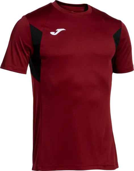 Joma Winner III T-Shirt - Burgundy / Black