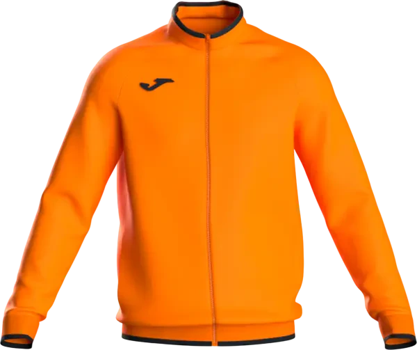 Joma Combi Premium Full Zip Track Top - Orange / Black