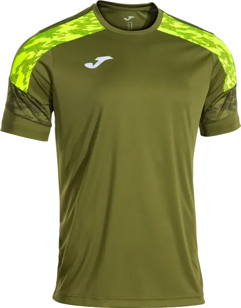 Joma Championship VIII Shirt - Khaki / Fluor Yellow