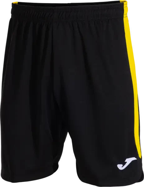 Joma Glasgow II Shorts - Black / Yellow