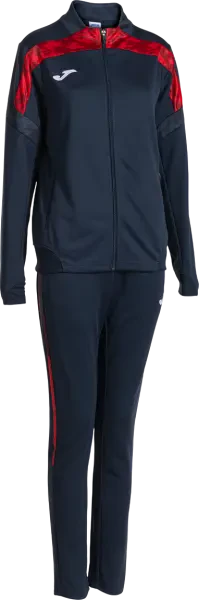 Joma Championship VIII Women's Tracksuit - Navy / Red