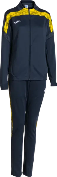 Joma Championship VIII Women's Tracksuit - Navy / Yellow