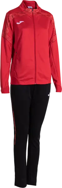 Joma Championship VIII Women's Tracksuit - Red / Black