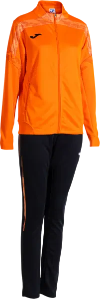 Joma Championship VIII Women's Tracksuit - Orange / Black