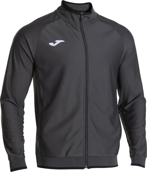 Joma Combi Premium Full Zip Track Top - Anthracite / Black